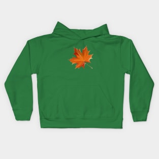 Autumn Maple Leaf Kids Hoodie